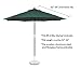 Formosa Covers | Premium Quality Double Vented 9ft 6 Ribs Outdoor Umbrella Replacement Canopy - 30% Heavier Than The Rest - Taupe (Canopy Top Only)