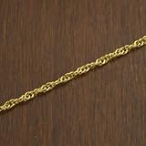 純金 24金 チェーン 幅1.3mm 50cm 0.24 スクリュー ネックレス k24 24k ゴールド ネックレス ゴールドチェーン スクリューチェーン スクリューネックレス