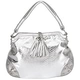 Silver Purse Snake Like with Tassels