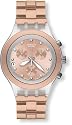 Swatch Damen-Armbanduhr Full Blooded Caramel Damen-Chronograph SVCK4047AG