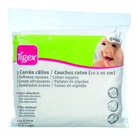 Tigex - 376200 - Linge de Toilette - 3 Carr�s C�lins - 50 x 90 cm