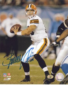 Brady Quinn Signed Browns 8x10 Photo