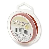 Artistic Wire 28-Gauge Orange Wire, 40-Yards ~ Beadalon