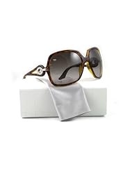 Christian Dior Ladies Dior Volute1 Tortoise Frame Brown Gradient Lens Plastic Sunglasses by Christian Dior