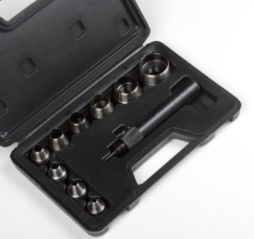 Sharp Hollow Punch Set 11pc FOR Leather Plastic Gaskets Wholesale Hand Tools