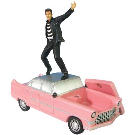 Elvis Presley Trinket Box - Elvis On Pink Car by Westland Giftware