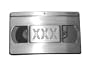 XXX VHS Tape Belt Buckle Porn Sex Funny Cool