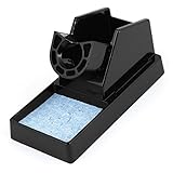 uxcell　はんだはんだこて台　はんだこて台ブラケット　ベンチトップ　メタル　スポンジと　ブラック　ブルー