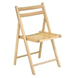 Beechwood Folding Chairs - Set of 4 by Stacks and Stacks
