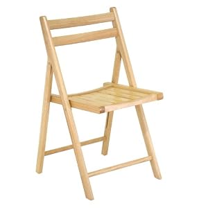 Beechwood Folding Chairs - Set of 4 by 