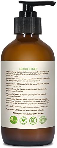 Best Organic Hemp Lotion By EarthSkin Naturals - with 100% Natural Lemongrass Essential Oil Scent - 100% Vegan and Cruelty Free - Made in the USA - Dry Skin And All Skin Types - Available in 8 Scents (Lemongrass)