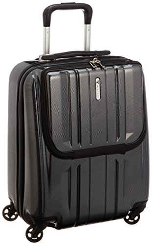 [ワールド トラベラー] World Traveler アマゾン限定 ACEコラボ特別企画 ペンタクォーク ストッパー付スーツケース46cm・2.9kg・32リットル・TSAロック搭載・機内持ち込みサイズ 05661 02 (ブラックカーボン)