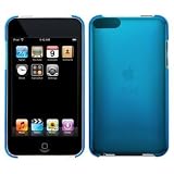 ClearMax Transparent Dark Blue Durable Flex Crystal Shield Back Cover Case (Thin - 0.6mm) For Apple iPod Touch 3G 2G 2nd 3rd Generation