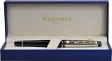 ウォーターマン WATERMAN【ウォーターマン】 万年筆 エキスパート デラックス ブラックCT ペン先:F(細字) S2243172