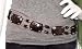 Apparel : Coconut shell belt, 'Coco Choco'