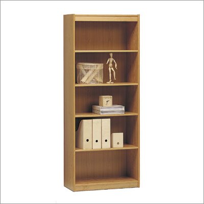 Tvilum-Scanbirk 65034-54 Classic Soft 72" H Five Shelf Wide Bookcase Finish: Cherry