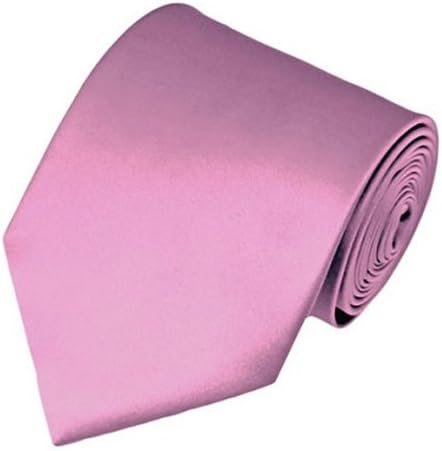 Brand New Men's Solid Color Formal Neck tie Polyester- 57 x 3.5 inches By Romario Manzini- Many Vibrant Colors