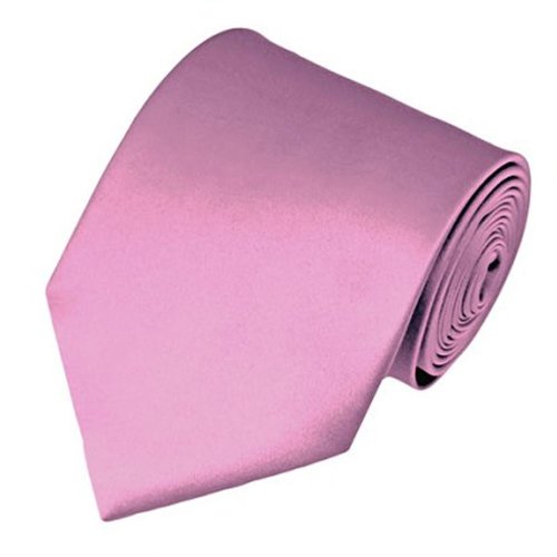 Brand New Men's Solid Color Formal Neck tie Polyester- 57 x 3.5 inches By Romario Manzini- Many Vibrant Colors