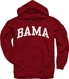 Alabama Crimson Tide Crimson Bama Arch Hooded Sweatshirt