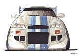 2 FAST 2 FURIOUS SKYLINE KOOLART image ceramic mug 1785