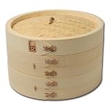 Joyce Chen 10-Inch Bamboo Steamer Set