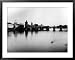 View of Vltava River with Charles Bridge and Prague in Background Framed Art Poster Print by Bill Ray, 39x31