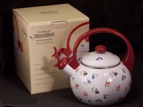 Villeroy & Boch Petite Fleur Whistling Teakettle 2 Liter