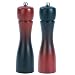 Tahiti Flamed Black & Red Pepper and Salt Mill Set - Peugeot