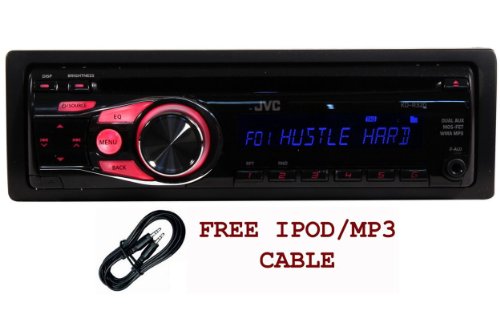 JVC Kd-r320 in Dash Single Din Cd/mp3/wma/am/fm Car Receiver with Remote