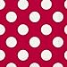 Red Polka Dot Beverage Napkins, 16ct