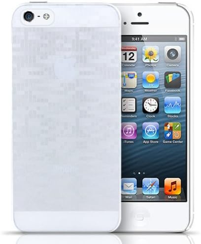 Mivizu Shimmer MOTION Ultra Slim Case for iPhone 5/5S - Durable PC Thin (Clear)