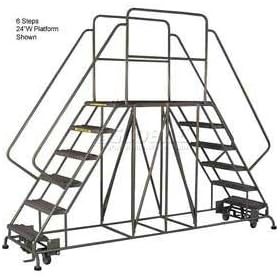 Buy 24W Double Entry Mobile Platform by Global Industrial now!
