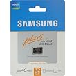 Samsung 32GB Micro SDHC Plus classe 10 UHS-I 48mb/s con adattatore SD di Samsung