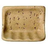 Bathroom Soap Dish Wall Accessory Dark Travertine 4"x6"