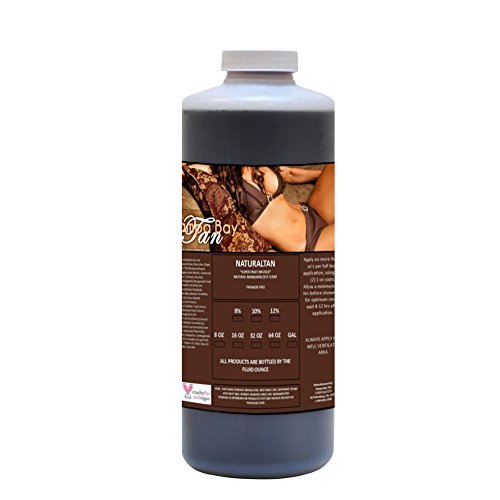 Natural Tan Super Fruit Infused 10% DHA Sunless Airbrush Spray Tanning Solution 32oz