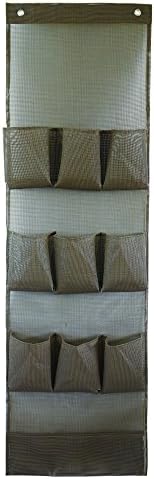 BelleVesta 11-Pocket Shower Caddy, Coffee