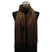 Olive N Figs Solid Plain Pashmina Scarf/ Stole/ Wrap - Brown