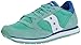 Saucony Originals Women's Jazz Lowpro Classic Retro Running Shoe, Mint/Blue, 5.5 M US