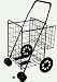 41pNJF4PIfL. SL75  Jumbo Folding Shopping Black Swivel Wheel Cart