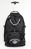 Trolly, Rucksack Authentic mit Teleskopstange und 22 Liter Stauraum, farbe schwarz