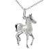 Sterling Silver Horse Necklace