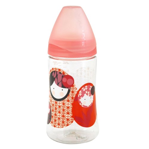 suavinex 3ポジションワイドネックボトル 280ml matryoshka G56186
