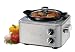 Cuisinart CSC-400 4-Quart Slow Cooker, Brushed Stainless Steel and Black