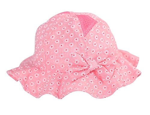 Gongzhumama Baby Girl's Sun Hat with Hair Bow Sun Protection