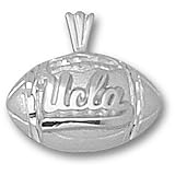 University of California-La UCLA Football Pendant (Silver)