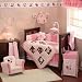 Petals 6-Piece Baby Crib Bedding Set