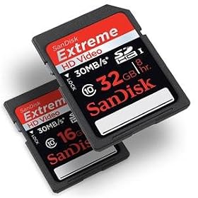 SanDisk Extreme SDHC Card - 16 GB/-