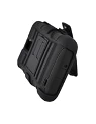 Wireless: Eagle Cell PRSAMT989SPSTHLBKBK Hybrid Rugged TUFFSUIT with Kickstand for T-Mobile Samsung Galaxy S2 T989 - Retail Packaging - Black - Eagle Cell