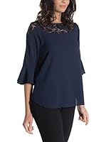 La belle parisienne Blusa Zoe (Azul Marino)