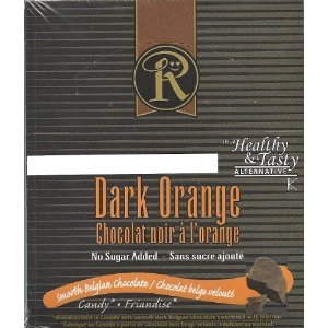 Ross Chocolates Sugar Free Dark Orange - Box of 12